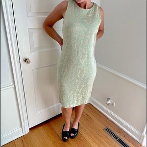 Beautiful St. John blue/green dress size 10
